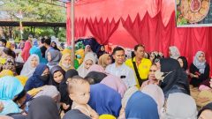 Pasar Murah DKPTPH Kabupaten Pelalawan, PT Musim Mas Salurkan 3 Ton Minyak Goreng