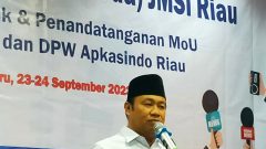 Buka Rakerda JMSI, Ketua DPRD Riau Yulisman Apresiasi MoU dengan Apkasindo
