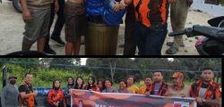 Peduli Warga Korban Banjir, MPC PP Pelalawan Bantu Air Bersih