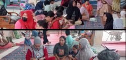 Puluhan KK Warga Perumahan Mulya Regency Kerinci Timur Ngungsi Terdampak Banjir